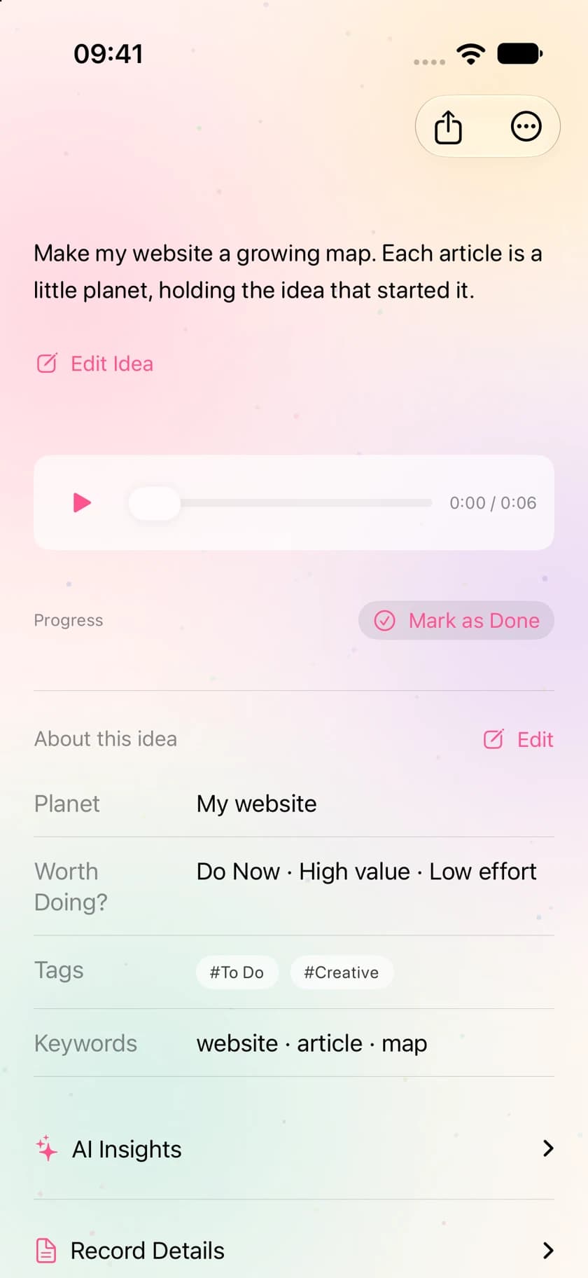 Voice recording, playback and transcription